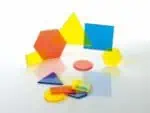 a group of colorful shapes