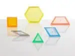 a group of colorful plastic objects