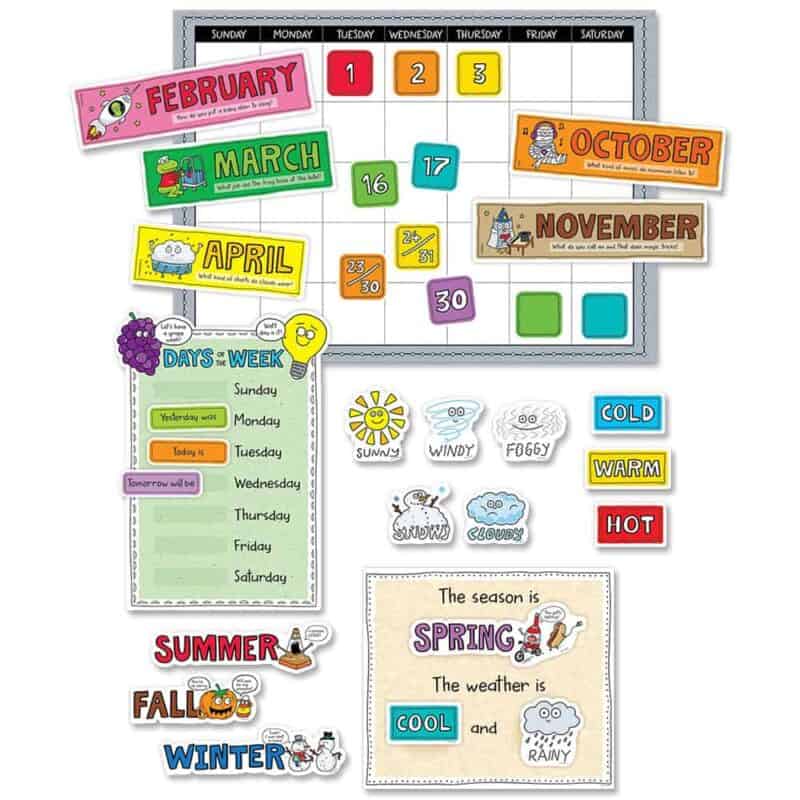 Smp! Calendar set bulletin boards