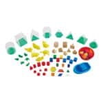 a group of colorful plastic toys
