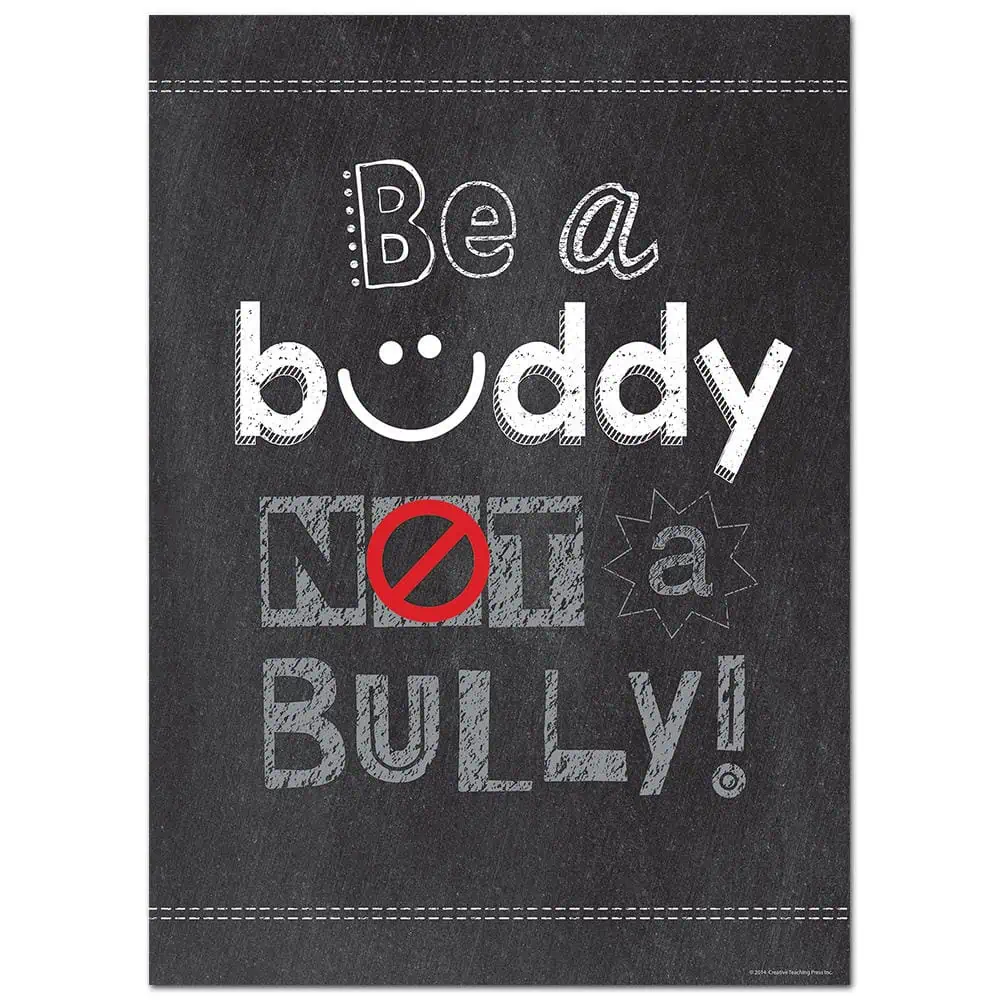 6685.jpg Inspire U Posters: Be a Buddy Not a Bully