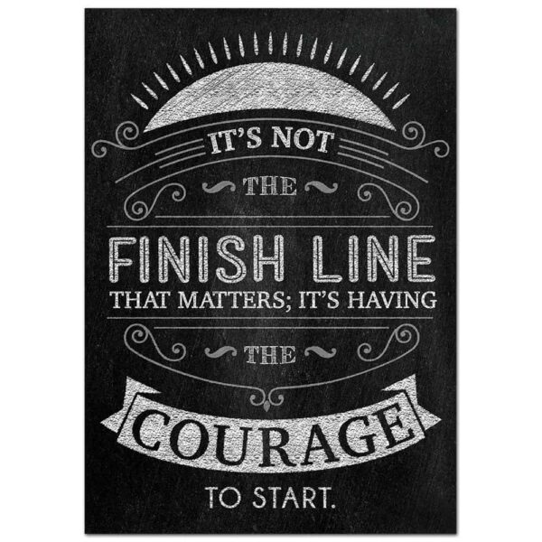 Inspire U Poster: It’s Not the Finish Line...