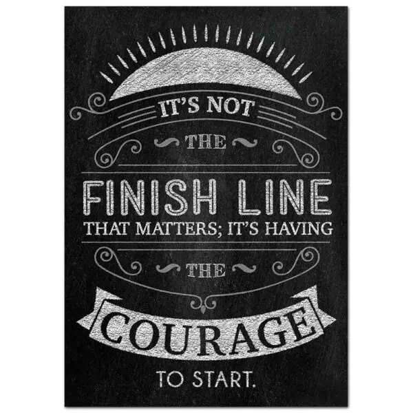 Inspire U Poster: It’s Not the Finish Line...