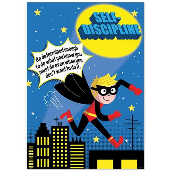 Inspire U Poster: Self-Discipline