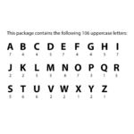 Gold Mylar Balloon Uppercase Designer Letters