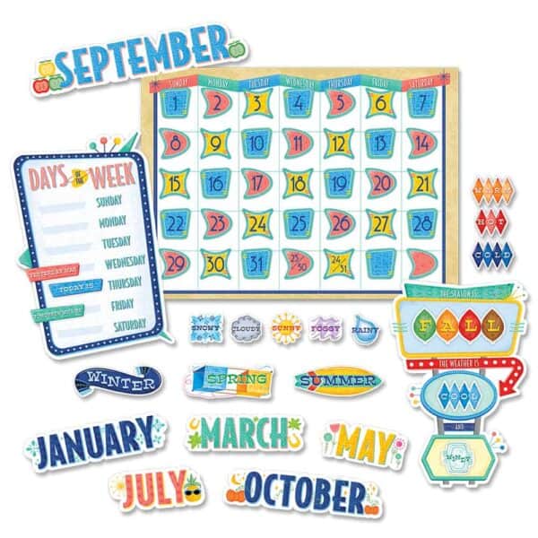 MCM Calendar Set Bulletin Boards