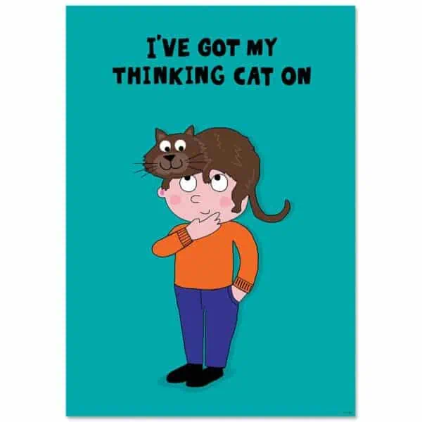 Inspire U Poster: I’ve Got My Thinking Cat On. (SMP!)