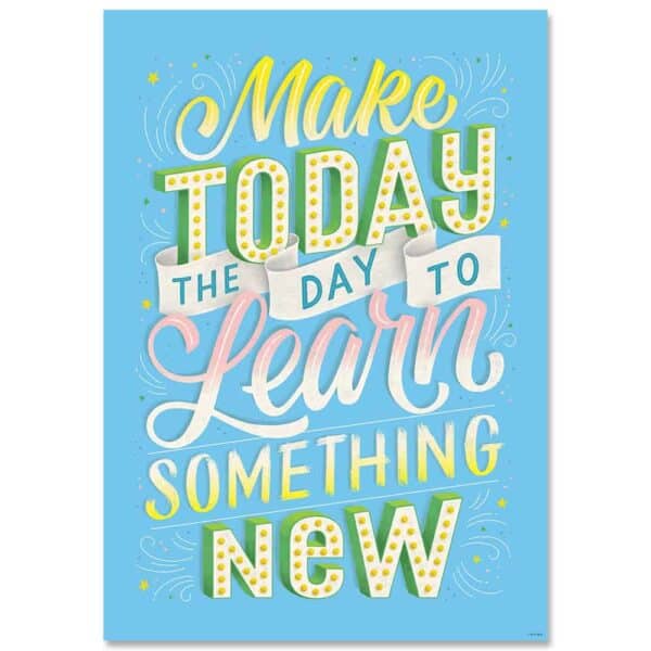 Inspire U Poster: Make Today the Day To…