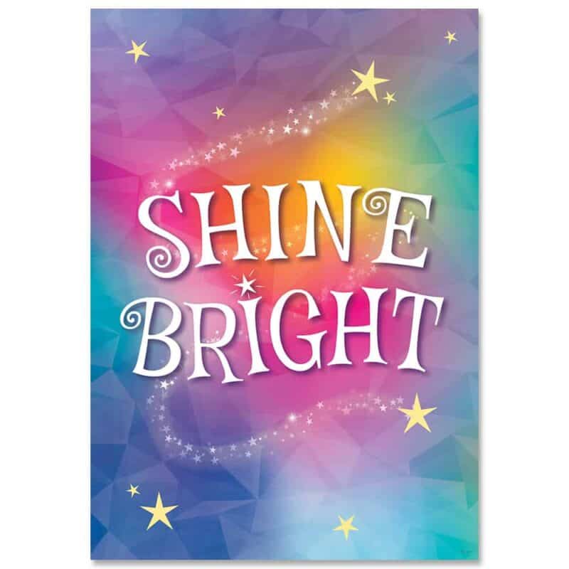 Inspire u poster: shine bright