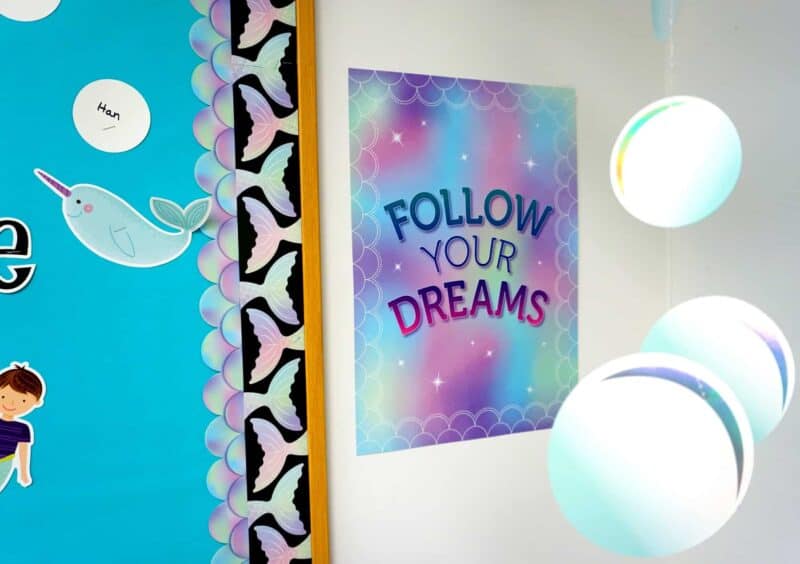 Inspire u poster: follow your dreams
