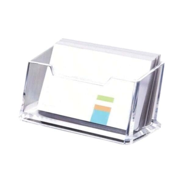 Clear Business card stand