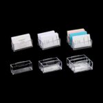 Clear Business card stand