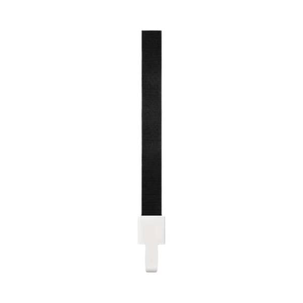 BLACK Fine-stripe Lanyard 15*900