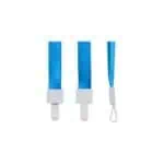 BLUE Reel Lanyard- with Slashes 20*900