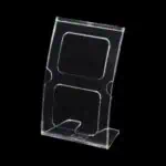Clear L-shaped Curve Card Stand-A4 A4-297*210