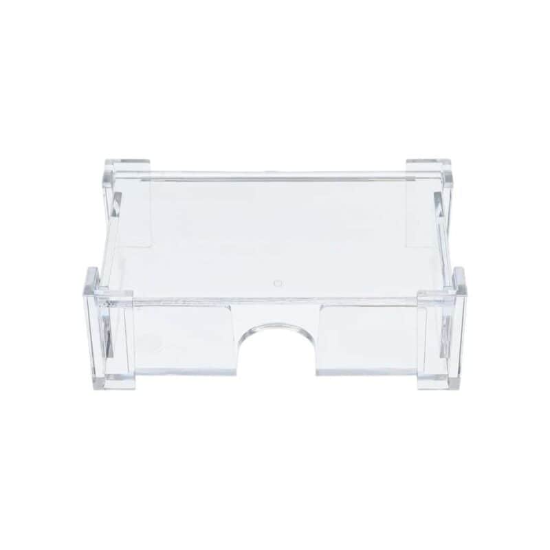 Clear business card holder- with clear cover