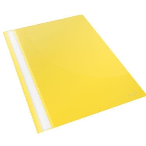 Plastic Office File A4 yellow 210 x 297mm