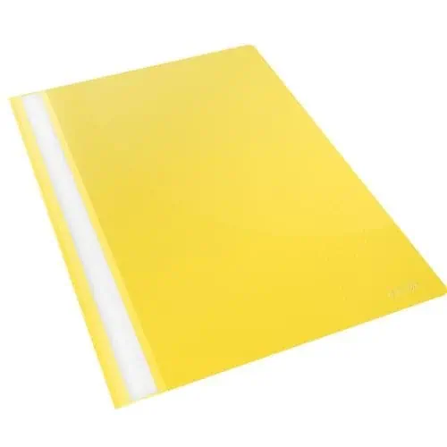Plastic Office File A4 yellow  210 x 297mm