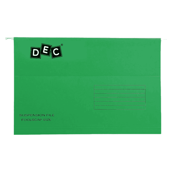 Green FC Suspension File wih metal fastner 230gsm
