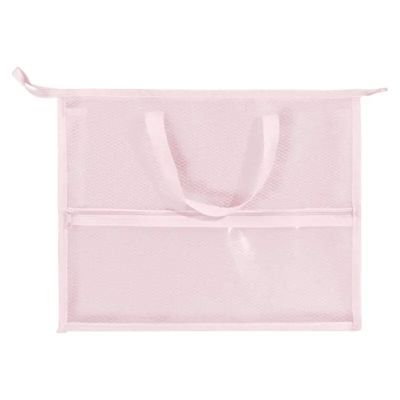 Pink EVA mesh bag with handle