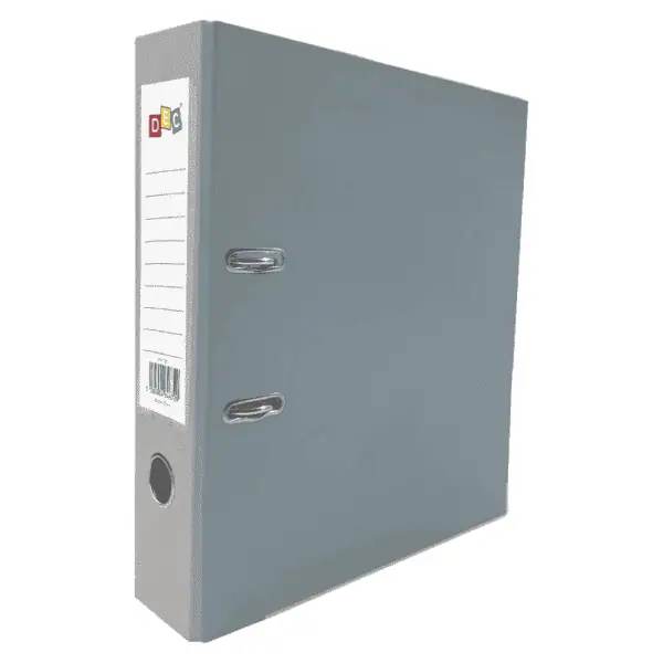 Grey Plastic Box file 7.5cm2 Ring , 2.5 inch