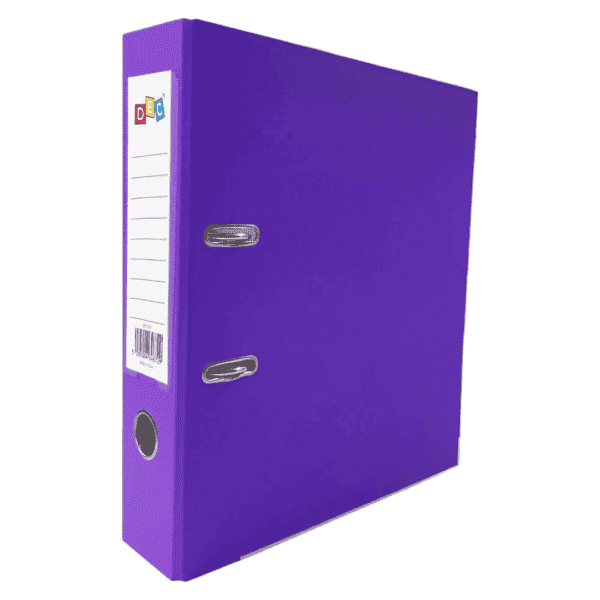 Purple Plastic Box file 7.5cm2 Ring , 2.5 inch