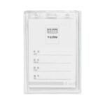 Clear ID card holder 74*105 , Vertical