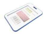BLUE High Capacity Double- sided Card Holder 54X85 , Vertical