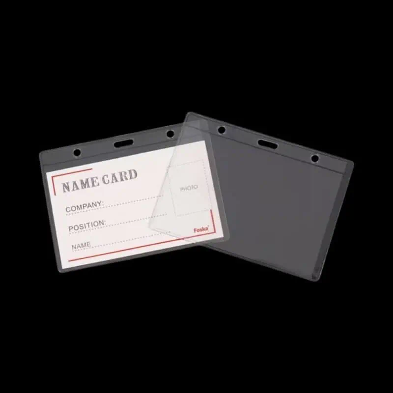 Name Badge Soft Clear Vertical : 110x80MM; thickness :0.50mm