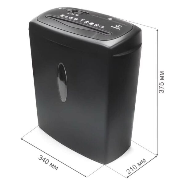 Paper Shredder cross-cut 10-sheet P4 paper shredder for Paper/Credit Card/CD