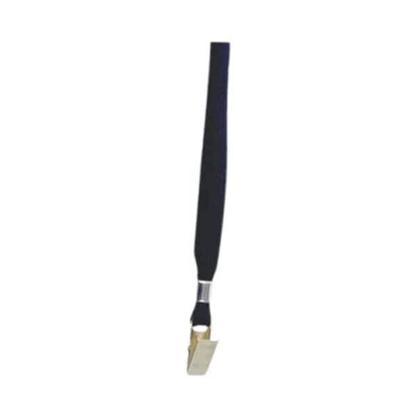 BLACK Metal clip lanyard 10mm
