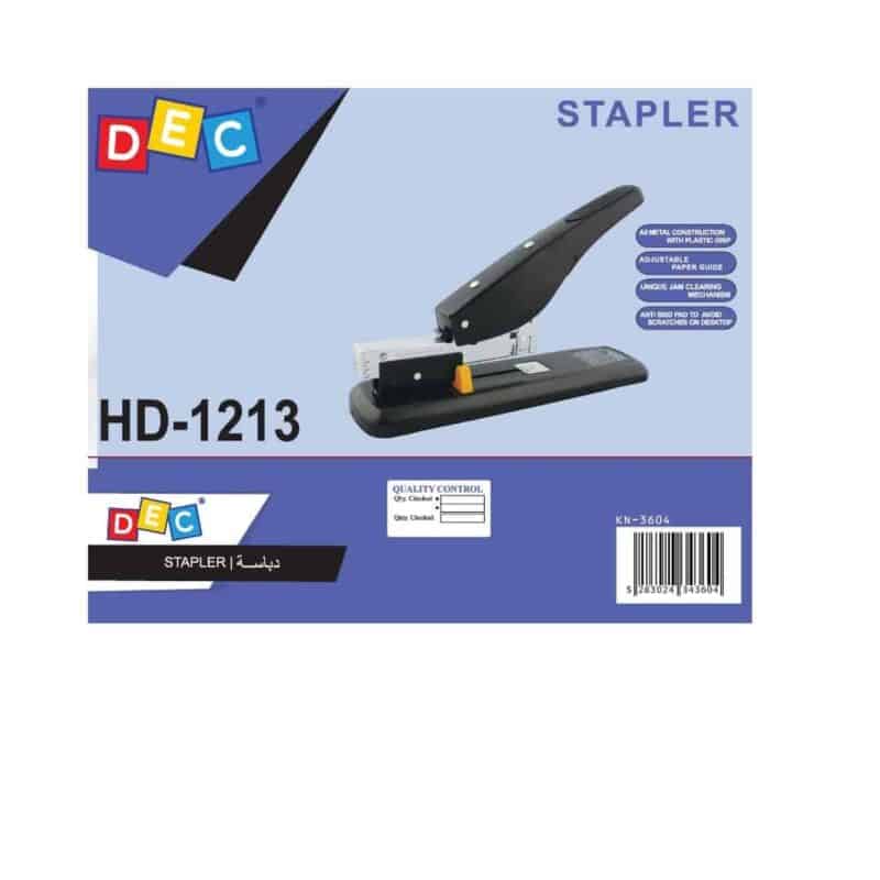 Stapler HD-1213 Black Office Stapler