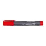Permanent Marker 711  10 pcs Round Tip  Red