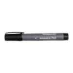 Permanent Marker 710  10 pcs Chisel Tip  Black