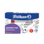 Pelikan Flash Marker 742 Whiteboard Marker 10 Piece Red Chisel Tip