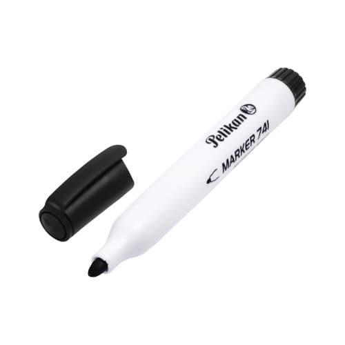 Pelikan Flash Marker 741 Whiteboard Marker 10 pcs Black Round Tip