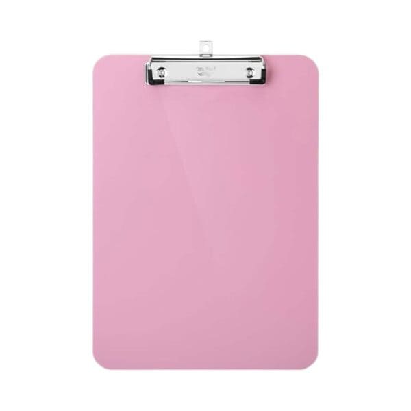 LIGHT PINK Plastic Clip Board A4-297*210