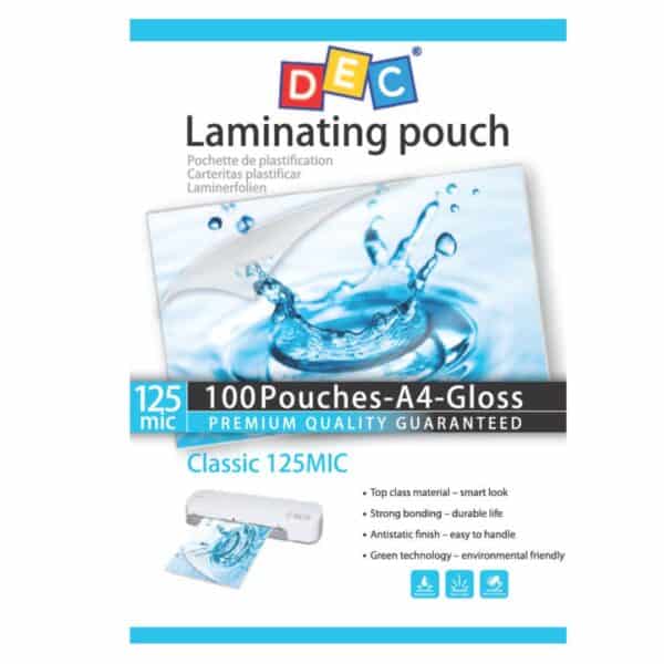 A4 Lamination Sheet  216*303mm 125MIC