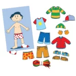 House Of Kids 17-Piece Lacing Game Character Set - Sensory & Matching Educational Toy