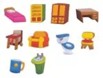In the house motifs set 2