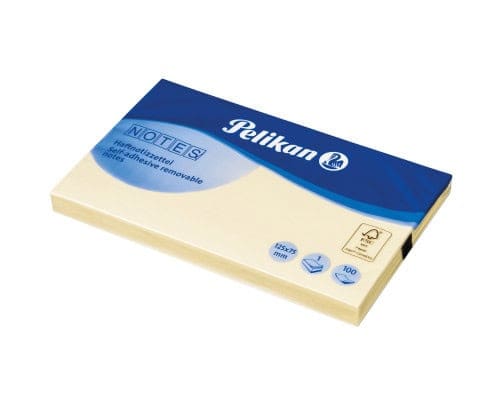 Pelikan 127mm X 76mm Self-Adhesive Sticky Notes (100 Sheets) - High-Quality Office Supplies