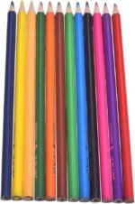 Y-Plus Forest Triangle 12 Colored Pencils In Metal Tube