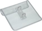 a metal mesh cover with a metal handle