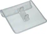 a metal mesh cover with a metal handle