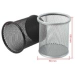 Metal Mesh Pen Cup