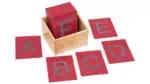Tactile Plates, Upper Case Letters