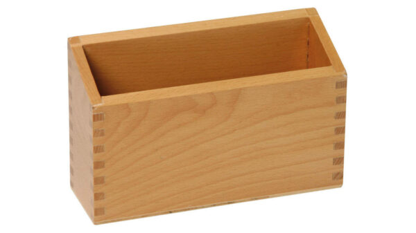 Wooden Box For 10 Tactile Plates
