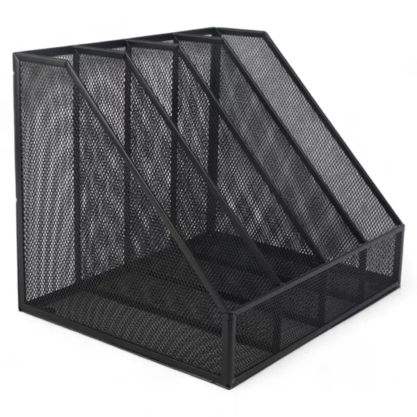 a black metal object with holes