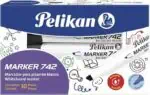 Pelikan Flash Marker 741 Whiteboard Marker 10 pcs Red Round Tip