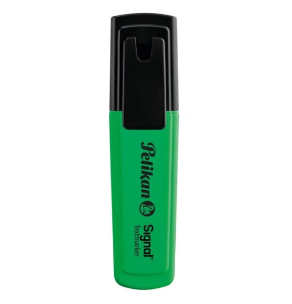 Pack of 10 Pelikan Highlighter Signal in Light Green - High-Quality, Long-Lasting Office Supplies